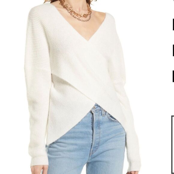 Open Edit Wrap Sweater NEW - Picture 1 of 2